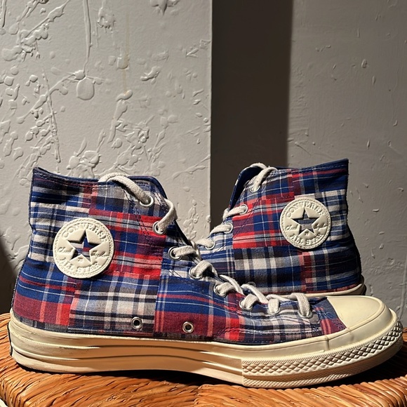 Plaid All Star Chuck ‘70
Hi-Rush Blue/University Red - Picture 2 of 7